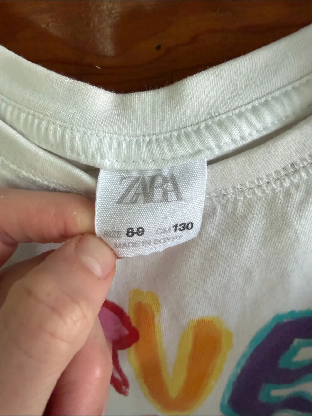 Zara White Kids Graphic Tee Bundle Colorful Paris